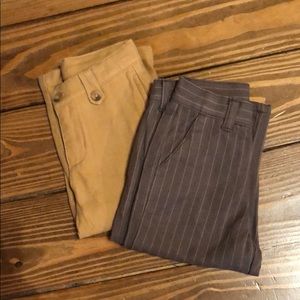 Janie and Jack Boys Dress Pants Bundle
